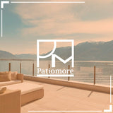 Patiomore 4 Feet Outdoor Wooden Raised Garden Bed Planter Box Kit for Vegetable and Fruit Herb Growing, Patio or Balcony Gardening, Natural Patiomore