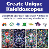 Creativity for Kids Magic Swirl Kaleidoscope Kit - Make Your Own Kaleidoscope for Kids, STEM Toys, Medium Creativity for Kids