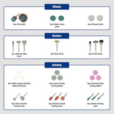 WORKPRO 276-piece Rotary Tool Accessories Kit Universal Fitment for Easy Cutting, Carving and Polishing WORKPRO