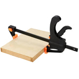PINGEUI 4 Packs 8 Inches Quick Grip Clamps, Adjustable Wood Clamps, Light Duty Bar Clamps for Woodworking, Furniture Assembling, Manufacturing, 150 PINGEUI