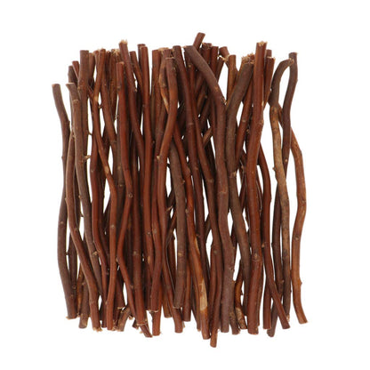 50Pcs Driftwood Wood Branches Ornament Pieces Bulk of Wood Log Sticks for Decorating Crafting for DIY Rustic Crafts Confetti - WoodArtSupply