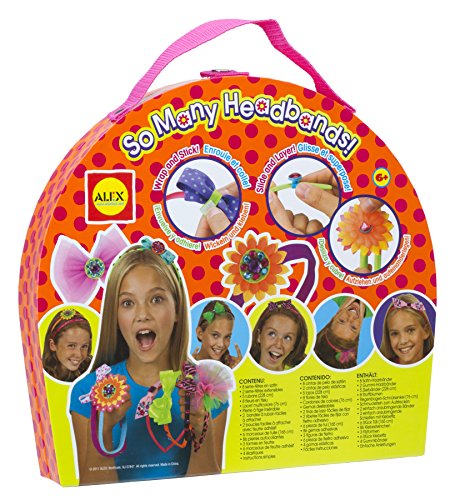 Alex DIY Wear So Many Headbands, 10 Headbands Kids Art and Craft Activity ALEX Toys