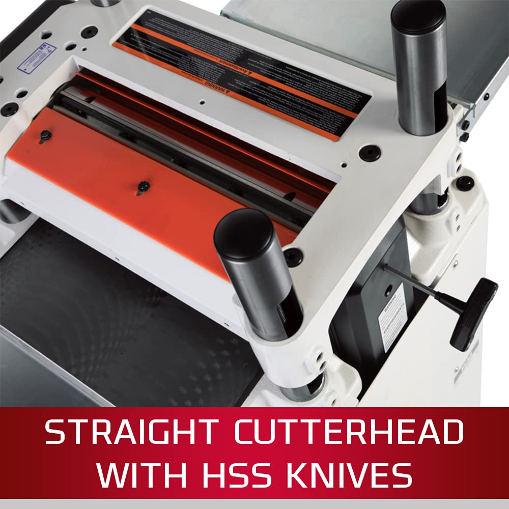 JET 15-Inch Planer, Straight Knives, 3 HP, 1Ph 230V (JWP-15B) Jet