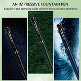 BOCIYER Luxury Fountain Pen Set,Ink Pen for Smooth Writing,Medium Nib,Includes 10 Ink Cartridges&Ink Converter,Best Pen Gift Case for Men & BOCIYER