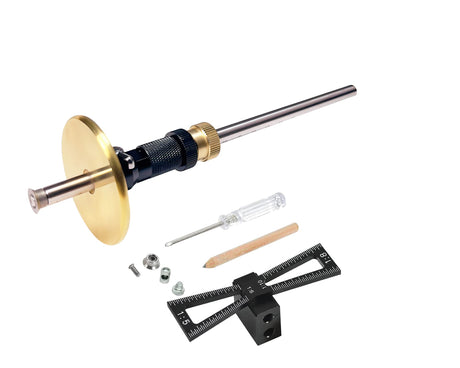 YOSELIN Dovetail Jig Wheel Marking Gauge Plus Woodworking Tools Tool Set Including 2 Cutters 1 Pencil 1 Anodized Aluminum Dovetail Marking Jig The YOSELIN