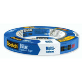 3M Scotch-Blue 2090 Safe-Release Crepe Paper Multi-Surfaces Painters Masking Tape, 27 lbs/in Tensile Strength, 60 yds Length x 3/4" Width, Blue (Pack 3M
