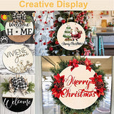 Balsa Wood Sheets 22Pcs 12 Inch Round Basswood Wood Discs for Crafts, Unfinished Wood Circles Wood Rounds Wooden Cutouts for Crafts, Door Hanger, Thiecoc