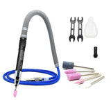 SHININGEYES 1/8" Micro Air Grinder, Pneumatic Micro Air Pencil Die Grinder Polishing Tool Kit for Polishing, Grinding, Drilling Shiningeyes