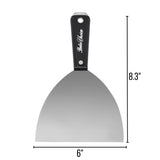 Bates- Putty Knife, 6 Inch, Flexible, Spackle Knife, Scrapper, Metal Scraper, Drywall Spackle, Paint Scraper Tool, Putty Knife Scraper, Metal Paint Bates Choice
