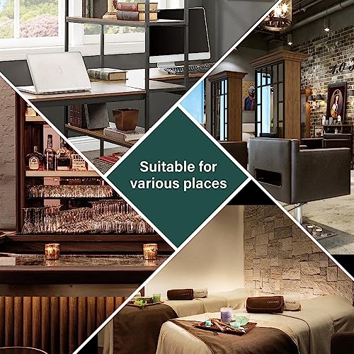 BFTOU Black Rolling Stool Chair with Wheel Perfect for Home Work SPA Massage Height-Adjustable and Cost-Effective Swivel Stool with Low Back BFTOU