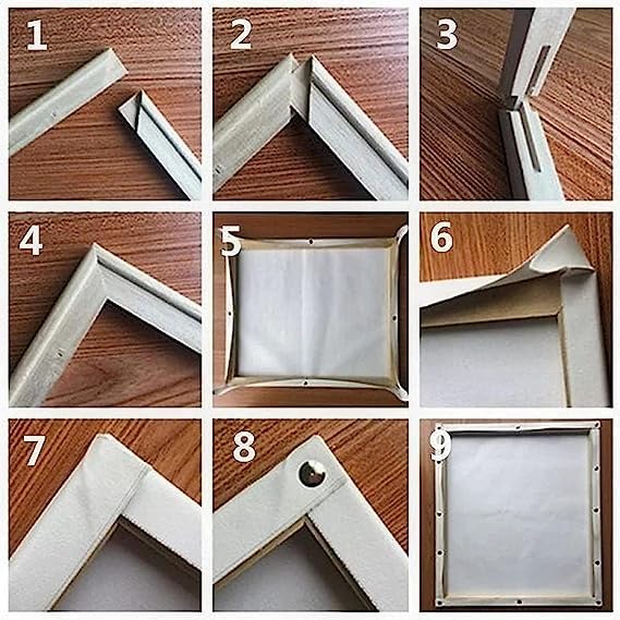 Tucocoo (16x20inch) Natural Wood Picture Frame Poster Frame Wall Photo Frame,Paint by Numbers DIY Framed,Suitable for 16x20 size photos,Large Size Tucocoo