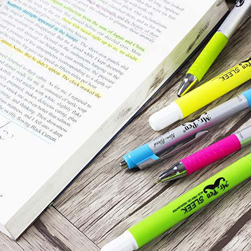 Mr. Pen- Bible Highlighters and Pens No Bleed, 8 Pack, Bible Journaling Kit, Bible Pens No Bleed Through, Gel Highlighters/Markers Bible Study Kit,