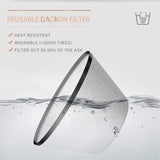 BACOENG 5.3-Gallon Ash Vacuum Cleaner with Double Stage Filtration System. Standard Ash Vac BACOENG