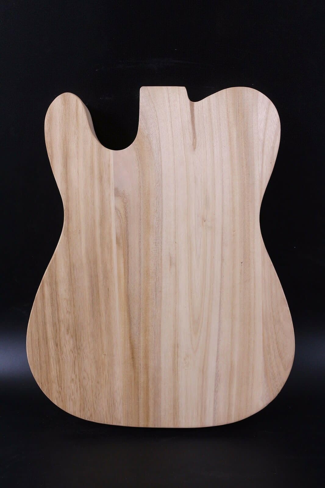 T-Style Electric Guitar Body Blank Solid wood Electric Guitar Body Unfinished DIY Project Guitar Body Replacement (Paulownia Wood) WoodArtSupply