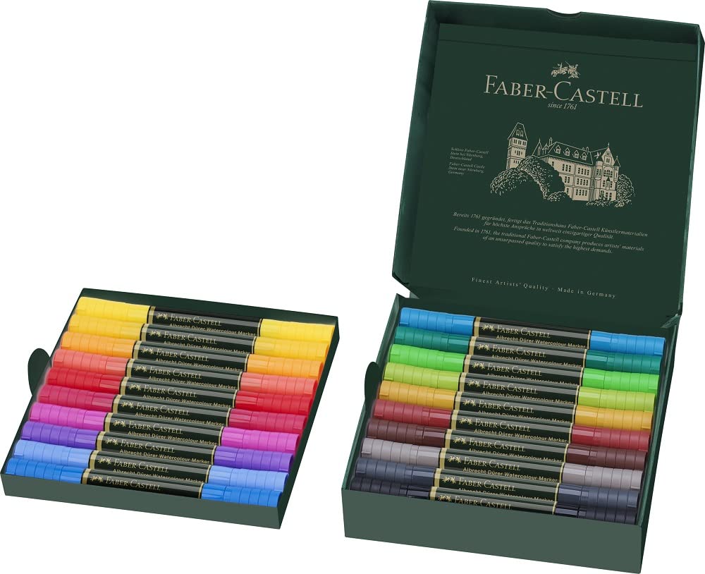 Faber-Castell Metallic Marker Blistercard - Full Range of 6 Colours