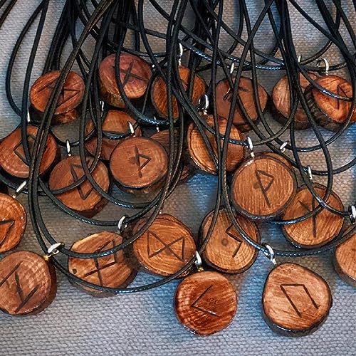 Runes Stencils for Painting on Wood Stones Reusable Celtic Border Ancient Alphabet Viking Symbol Stencils for Crafts Canvas Furniture Wall Drawing yhslmh