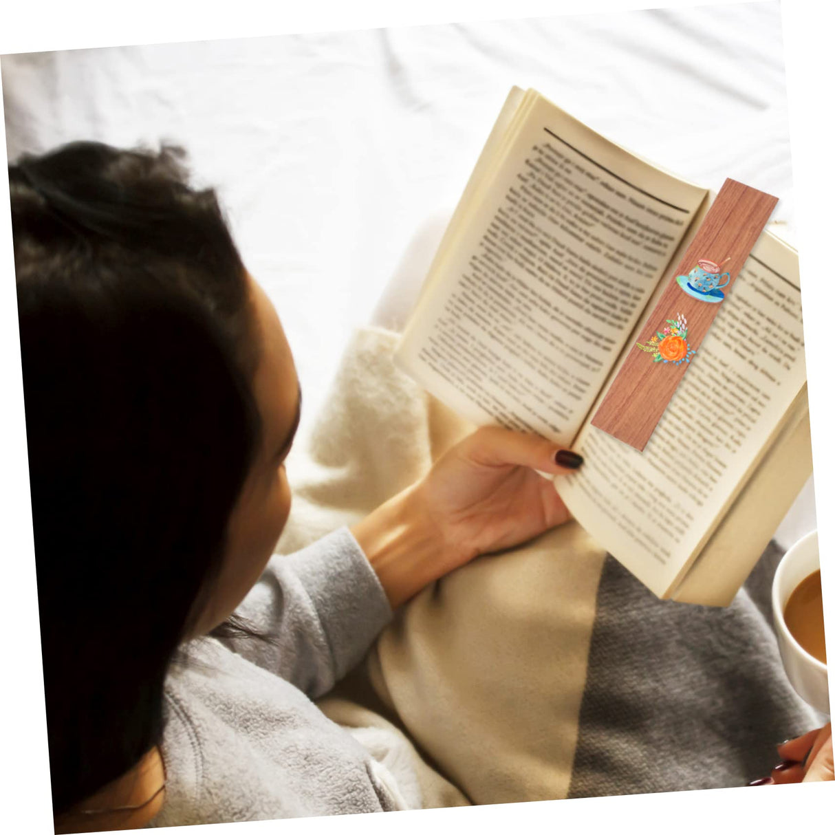 TEHAUX 1 6pcs Wooden Blank Bookmark Unfinished Wood Bookmarks DIY Wooden Craft Bookmark Wood Blank Bookmark Shapes Wood Sign Unfinished Wood Cutouts TEHAUX