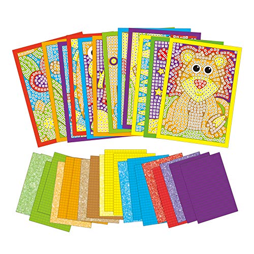 Galt Toys, Mega Mosaics, Kids' Craft Kits, Muliti Foam Pictures, Ages 5 Years Plus Galt