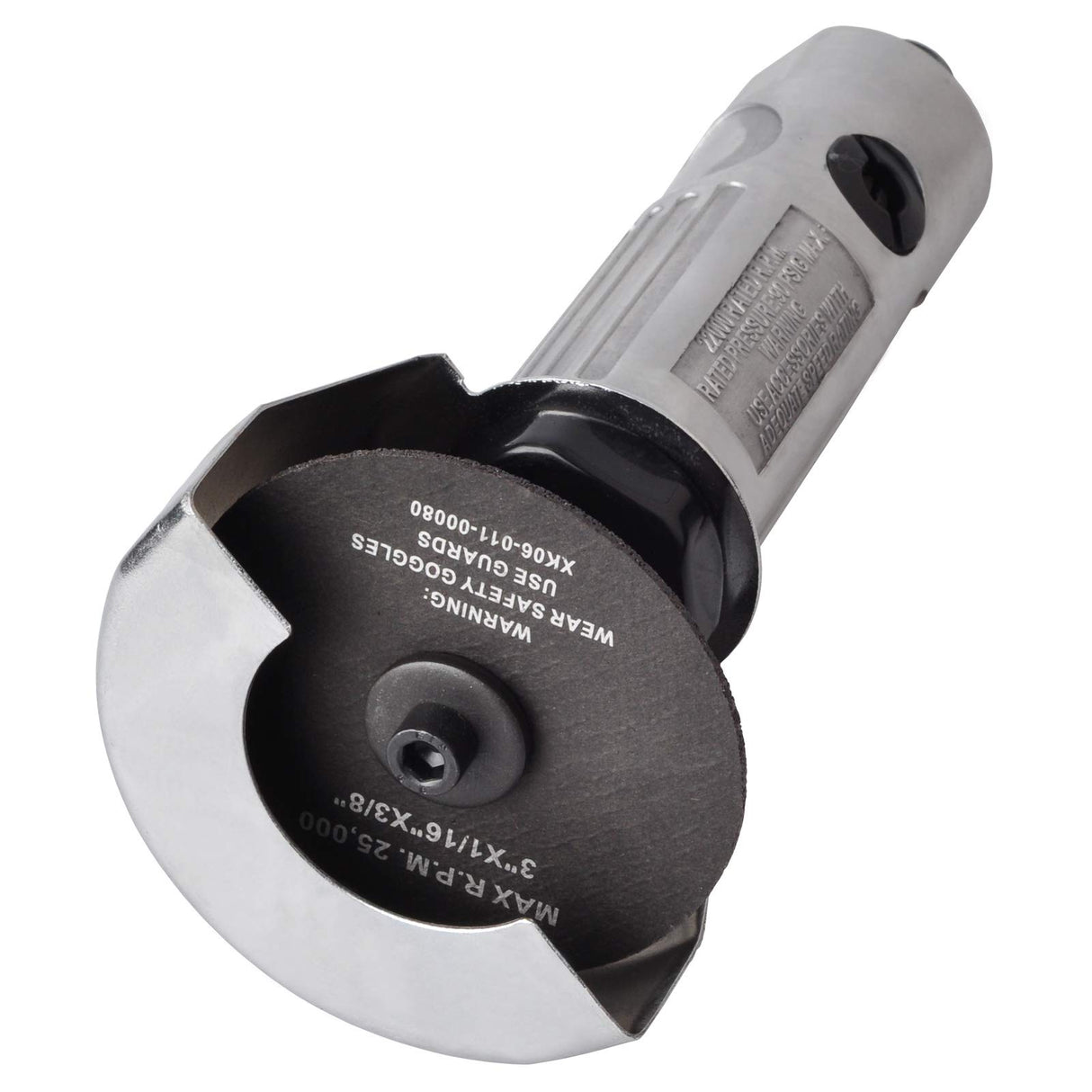 3-inch air cut-off tool, 3" high-speed air cutter, include 1Pcs 3'' Cut-off Wheels, 180-degree guard, pneumatic cutter by PROSHI PROSHI