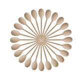 Kitchen Wooden Spoons Mixing Baking Serving Utensils Puppets 12 inch - Set of 24 ROUNDSQUARE ROUNDSQUARE