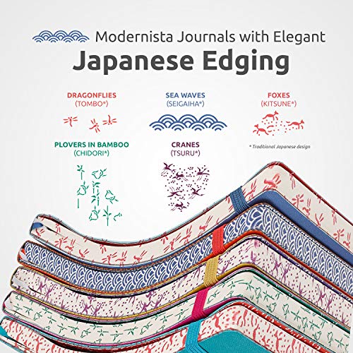 Soft Cover Large B5 Dotted Journal - Enjoy Bullet Journaling with a 7x10-inch, Non-Bleed Thick 120gsm Paper, Dot Journal in Orange, Japanese Edge ZenART Supplies