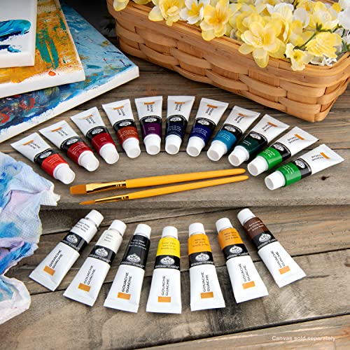 Royal & Langnickel Gouache Paint, 18-Piece - WoodArtSupply