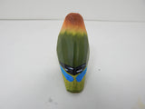 Selsela Lovebird Wood Ornament Bird Hanging Figurine Handmade Carved Decoration Selsela