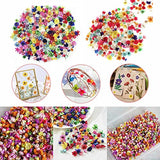 710pcs DIY Dried Flowers Scattered Aromatherapy Candle Epoxy Resin Pendant TEAMWILL