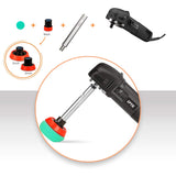 SPTA Mini Polishing Machine Buffer Rotary Polisher Auto Detailing Superpolish with 27Pcs Detail Polishing Pad Mix Size Kit Buffing Pad and SPTA