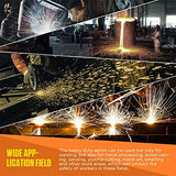 Leather Welding Apron For Men Work Apron 39.37”×25.59” Heat&Flame-Resistant Leather Apron Breathable Back Leather Aprons For Men Pure Cowhide Heavy DUOYI