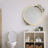 300 Pieces Natural Half Wooden Balls Split Wood Balls Half Craft Ball Unfinished Wood Balls Wood Mini Hemisphere Balls for DIY Projects Kids Arts, 6 Jetec