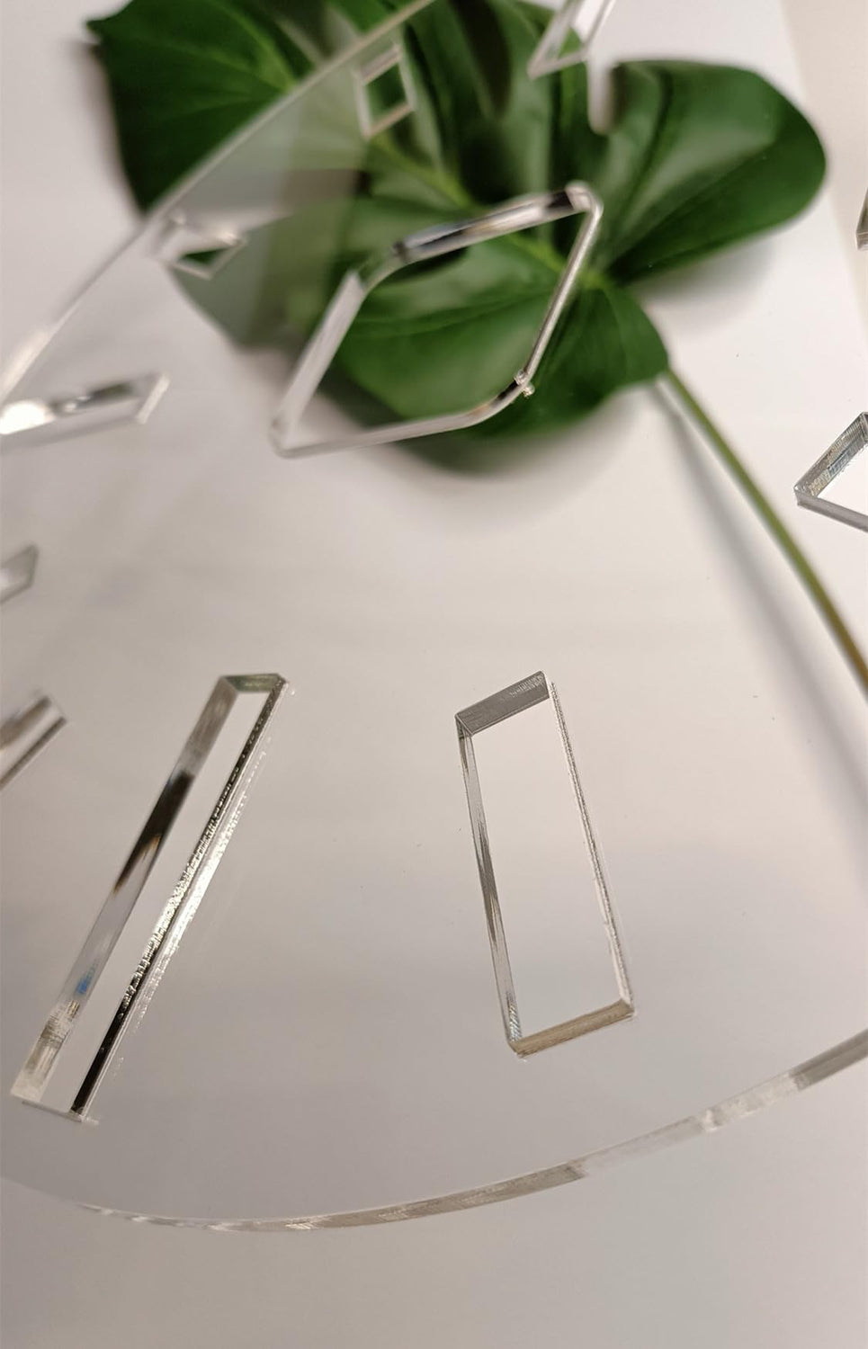 Acrylic Clock Template,12" Circle Clock Face with Clock Dials,Acrylic Router Template (12'') Yuxuanish