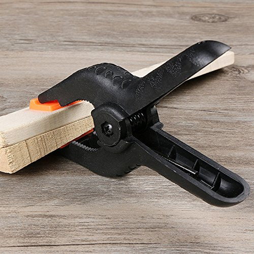 Tueascallk 9" Heavy Duty Nylon Spring Clamps, Woodworking Clamp, for Home Improvement and Photography Projects, The Maximum Opening of the Jaw is Tueascallk