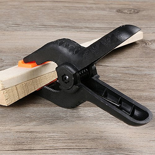 Tueascallk 9" Heavy Duty Nylon Spring Clamps, Woodworking Clamp, for Home Improvement and Photography Projects, The Maximum Opening of the Jaw is