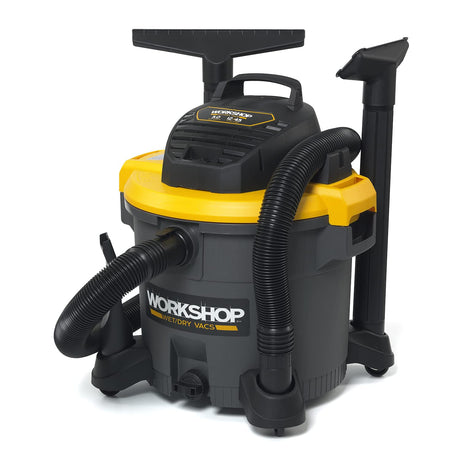 WORKSHOP Wet/Dry Vacs Vacuum WS1200VA Heavy Duty General Purpose Wet/Dry Vacuum Cleaner, 12-Gallon Shop Vacuum Cleaner, 5.0 Peak HP Wet And Dry Workshop