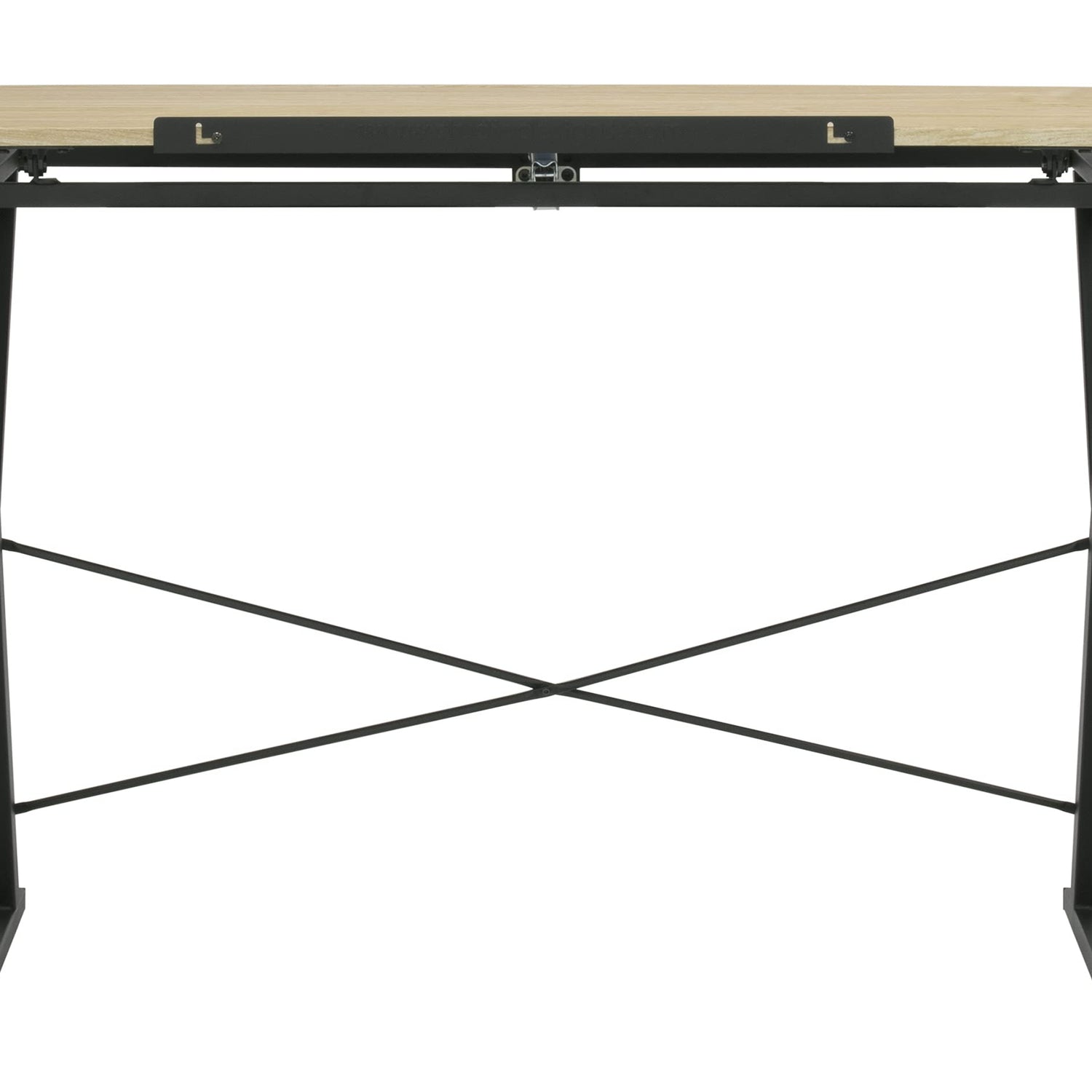 SD STUDIO DESIGNS Axiom II Drawing 42" Wide Adjustable Top Drafting Table, Graphite Black/Ashwood SD STUDIO DESIGNS