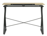 SD STUDIO DESIGNS Axiom II Drawing 42" Wide Adjustable Top Drafting Table, Graphite Black/Ashwood SD STUDIO DESIGNS