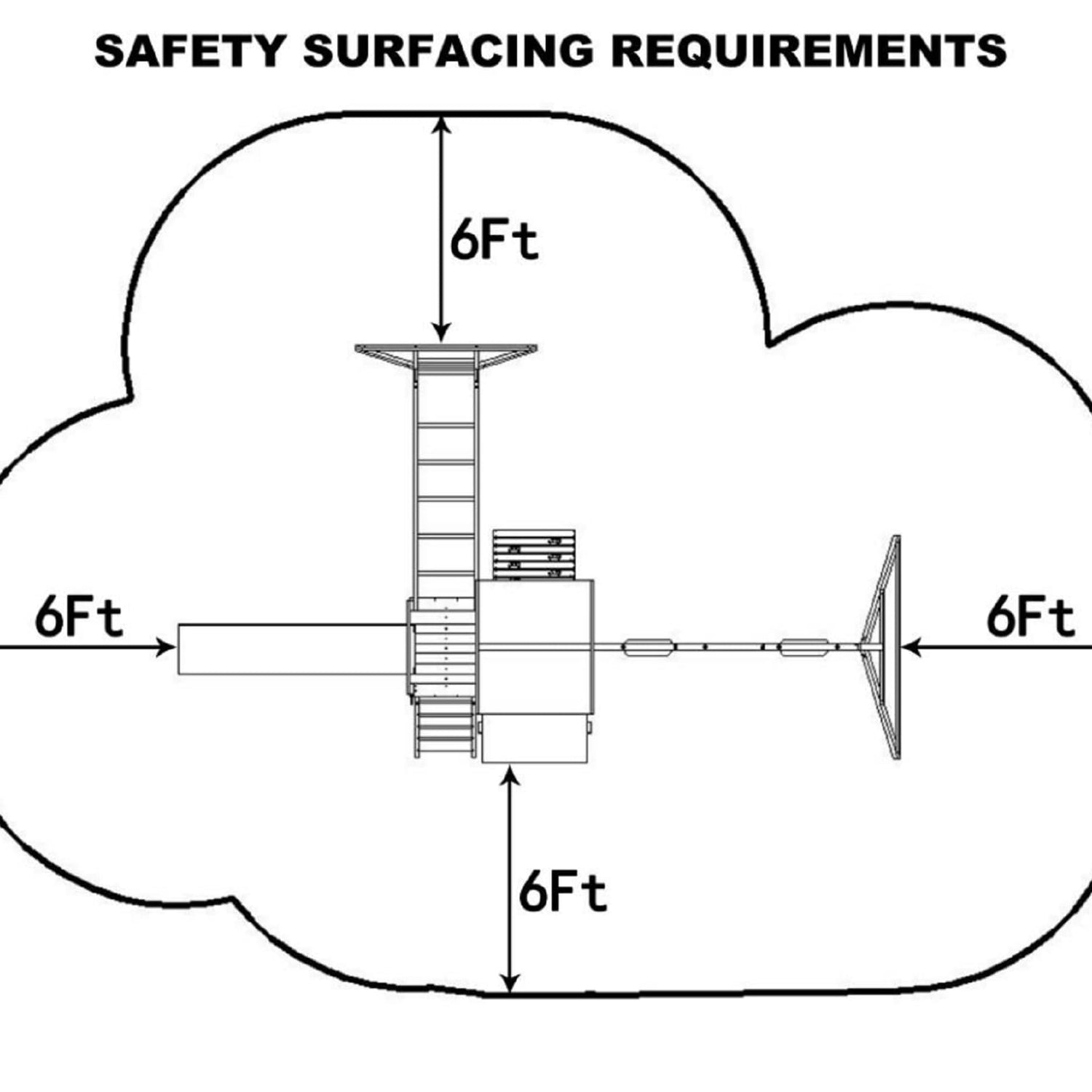 Dolphin Playground Wooden Swing Sets for Backyard, Outdoor Playset for Kids 3-10 with Monkey Bar, Picnic Table, 8FT Slide, Playhouse, Belt Swing, DOLPHIN PLAYGROUND T