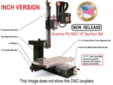 Sherline 5800-CNC INCH Version 18" NexGen Milling Machine CNC Ready (Intended for Computerized CNC) Computerized Sherline CNC control (Windows OS)