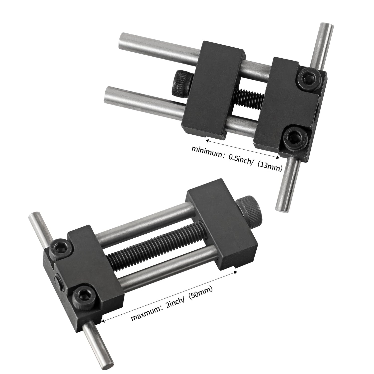 AOOHYEO Milling vise work stop part locator CNC machine vice machine tool drilling, tapping, milling Clamp Clamping Jaw Kit AOOHYEO