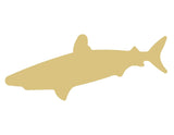 Shark Cutout Unfinished Wood Nautical Decor Door Hanger Ocean Beach House MDF Shaped Canvas Style 5 Diverse Woodworking