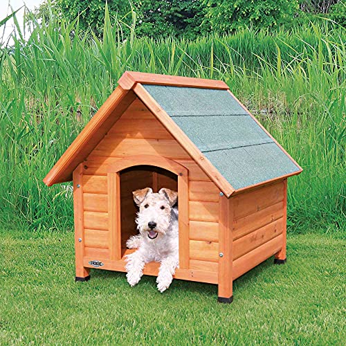 TRIXIE natura Cottage Dog House | Small - WoodArtSupply