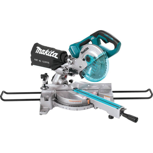 Makita XSL02Z 18V X2 LXT Lithium-Ion Brushless Cordless 7-1/2" Dual Slide Compound Miter Saw, Tool Only - WoodArtSupply