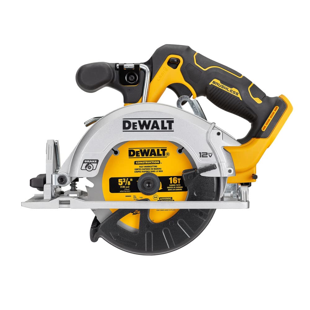DEWALT DCS512J1 XTREME™ 12V MAX* 5-3/8 in. Brushless Cordless Circular Saw Kit DEWALT