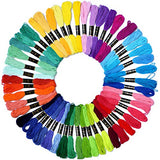 Embroidery Floss Rainbow Color 50 Skeins Per Pack Cross Stitch Threads Friendship Bracelets Floss Crafts Floss LE PAON