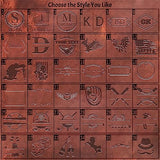 UBMPJ Personalized Toiletry Bag for Men Custom PU Leather Travel Shaving dopp Kit Laser Engraved Name/Initial Gift For Birthday, Fathers Day, UBMPJ