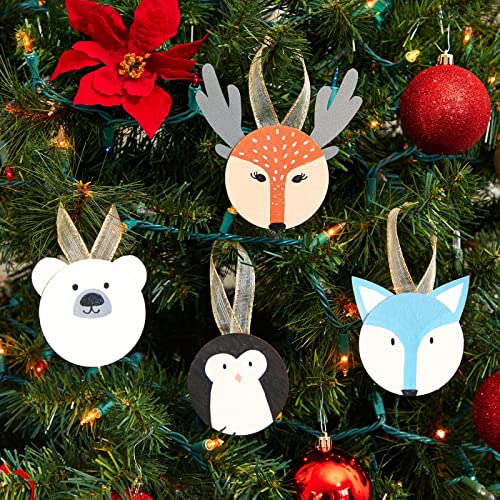 Juvale 36 Pack Unfinished Wood Circles for Crafts, 3 Inch Round Wooden Cutouts for DIY Projects Juvale