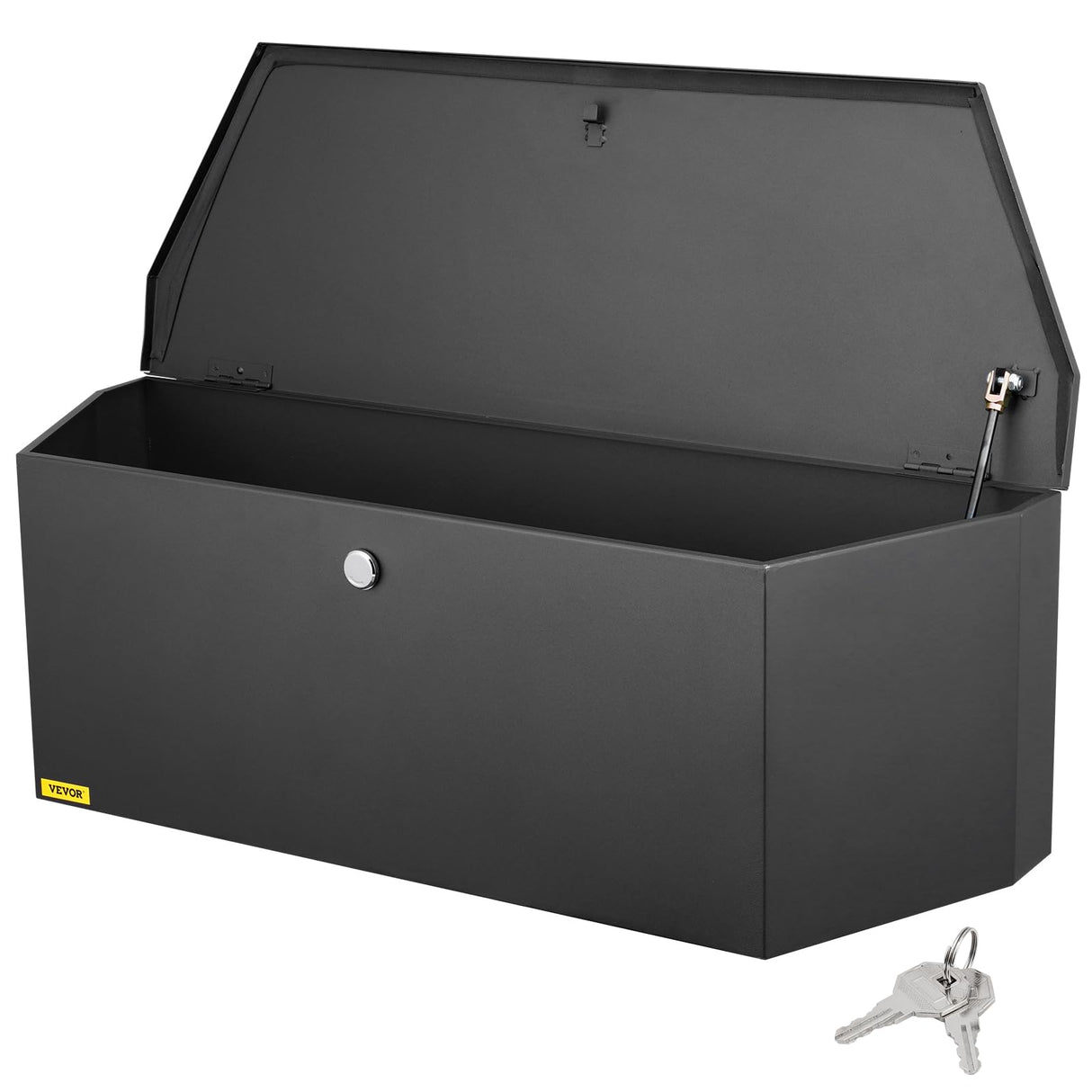 VEVOR Steel Utility Box Chest With Lock and Keys, Heavy Duty Storage for Pickup Truck Bed, RV, 36"x12"x12" VEVOR