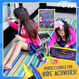 Chalkola Liquid Chalk Markers & Metallic Colors Pack of 16 Chalk Pens - for Chalkboard, Blackboards, Window, Glass, Bistro | 6mm Reversible Bullet & Chalkola