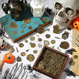Hicarer 300 Gram Antique Steampunk Gear, DIY Assorted Mix Steampunk Wheel Alloy Cog Gear Pendants Charms Metal Watches Clocks Skull Charms for Hicarer
